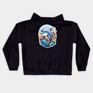 Cute Dolphin Kids Hoodie